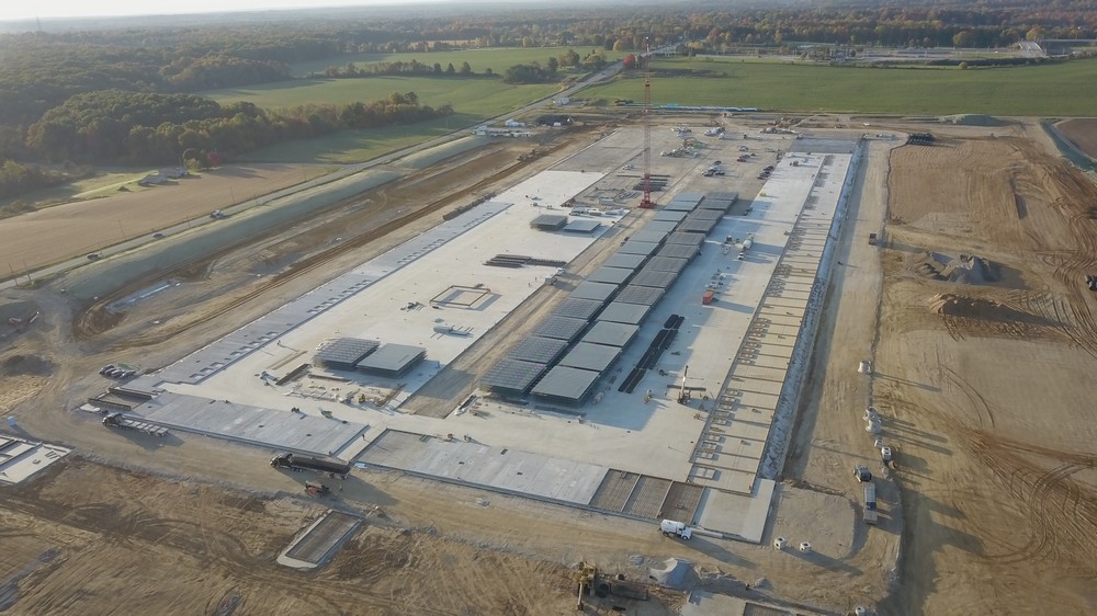 One Million Square Foot Building Taking Shape In Shalersville, Ohio