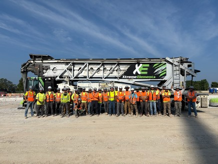 Xtreme Elements Safety Award on the Bowling Green Data Center Jobsite